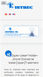 Mobile Screenshot of intrecsl.com
